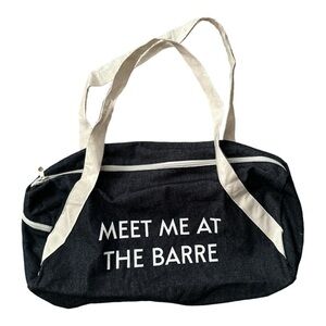 “Meet Me At The Barre” Duffle Tote Dance Bag
